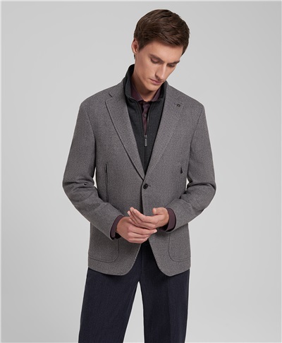 фото пиджака HENDERSON, цвет светло-серый, JT-0249-N LGREY
