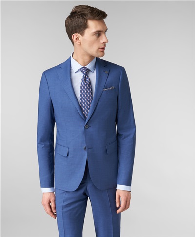 фото костюмного пиджака HENDERSON, цвет светло-синий, JT1-0180-NP LNAVY