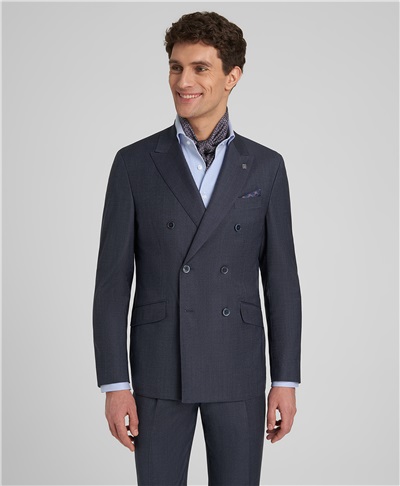 фото костюмного пиджака HENDERSON, цвет светло-синий, JT1-0235-N LNAVY